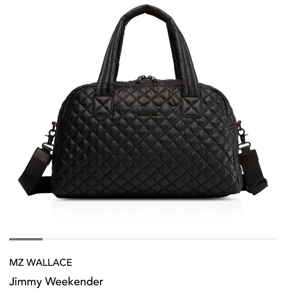 MZ Wallace Jimmy Weekender in Black